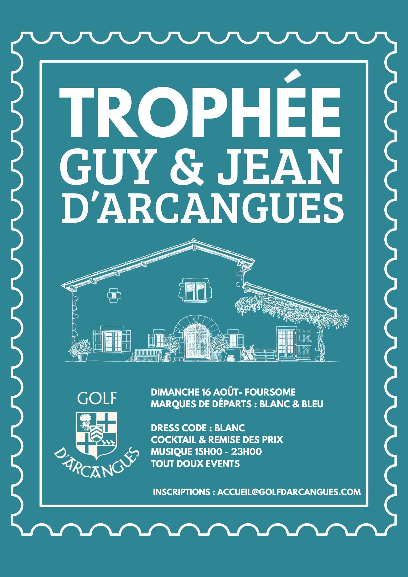 Trophée Guy & Jean d'Arcangues / Dimanche 16 Août